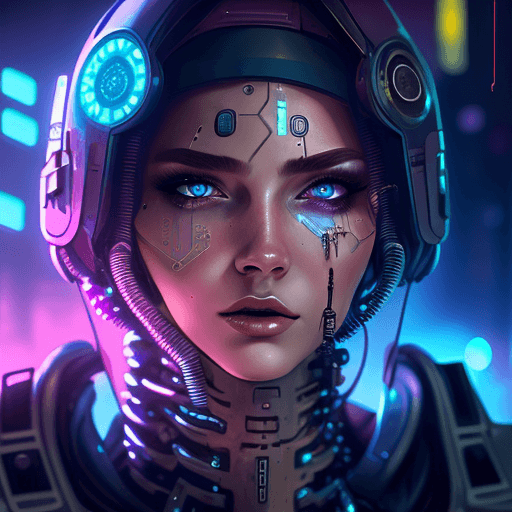 United States AI Solar System (12) - Page 38 Cyberpunk%20female%20soldier%20generated%20by%20Fotor's%20AI%20art%20maker