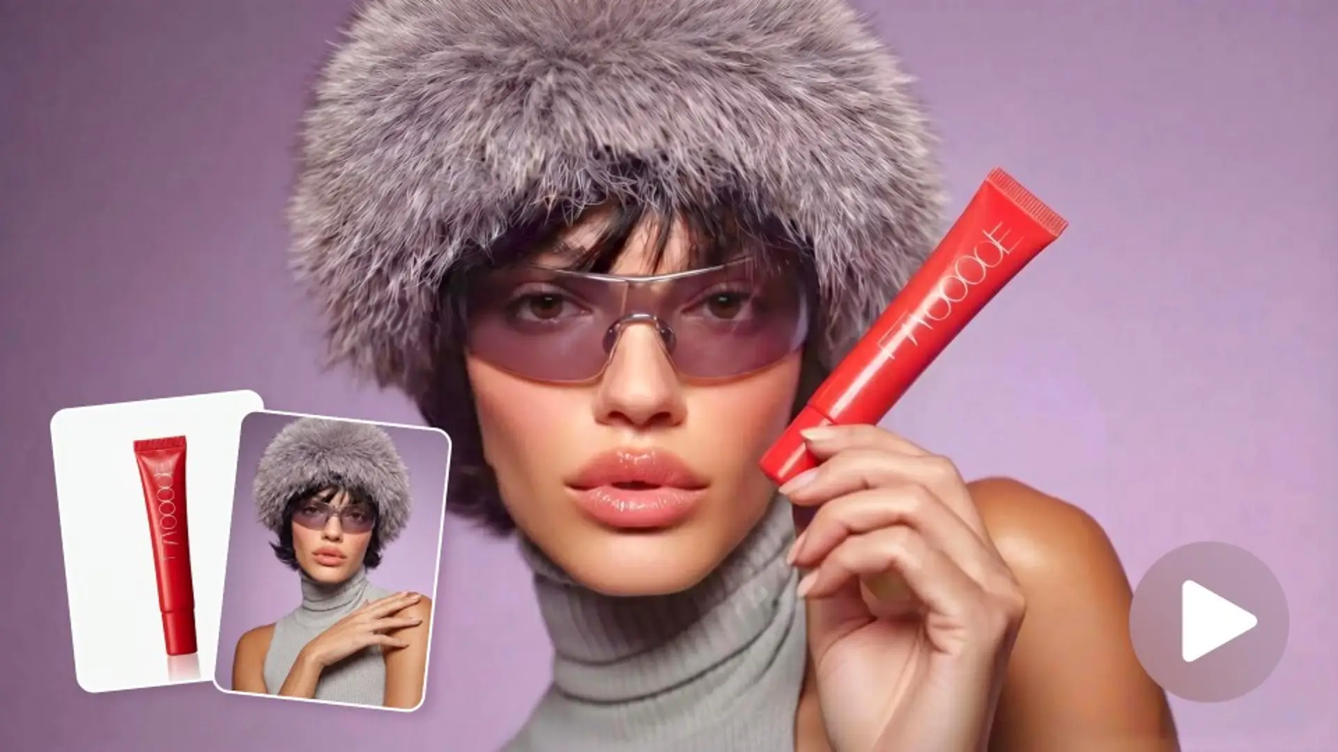 AI generated high-converting beauty product video ad for TikTok and Reels